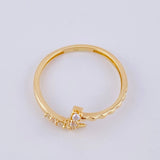 Anillo Clavo 1.55 g / T7 1/2 Oro Amarillo 18K