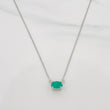 Cadena Ovalo Esmeralda 90 Pts 2.15 g / 48 cm / 0.74 mm Plata 925