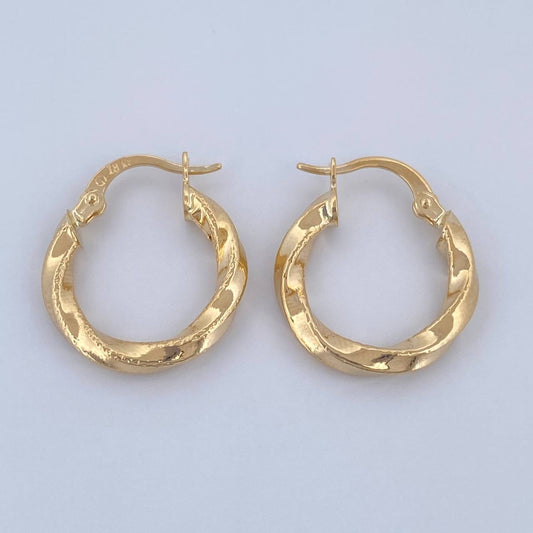 Candongas Anny 1.75gr / 2cm / Oro 18K &