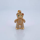 Dije Oso Articulado Corazon 4.7gr / 3cm / Oro 18K &