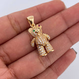 Dije Oso Articulado Corazon 4.7gr / 3cm / Oro 18K &