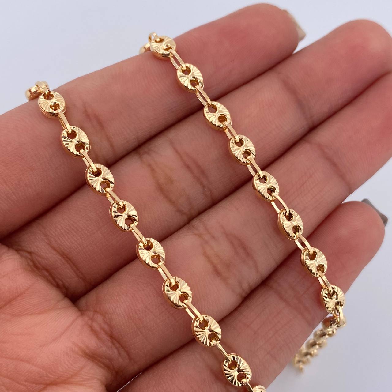 Cadena GC 8.15gr / 48cm / Oro 18K &