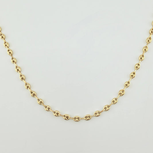 Cadena GC 6.65gr / 50cm / 3.8mm Oro Amarillo 18K