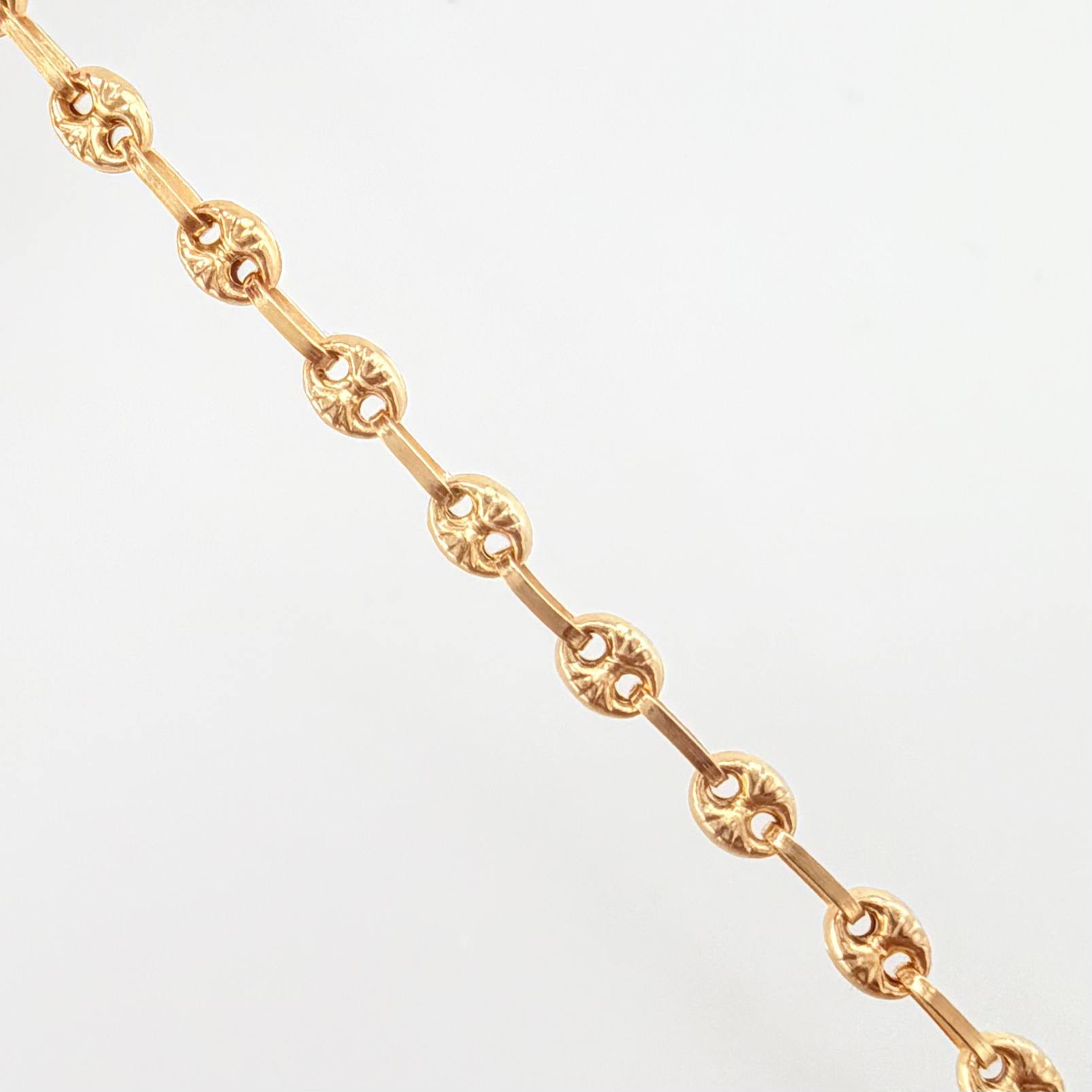 Pulso GC 2.35gr / 19cm / 3.4mm Oro Amarillo 18K