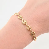 Pulso GC 4.95gr / 20cm / 6.6mm Oro Amarillo 18K