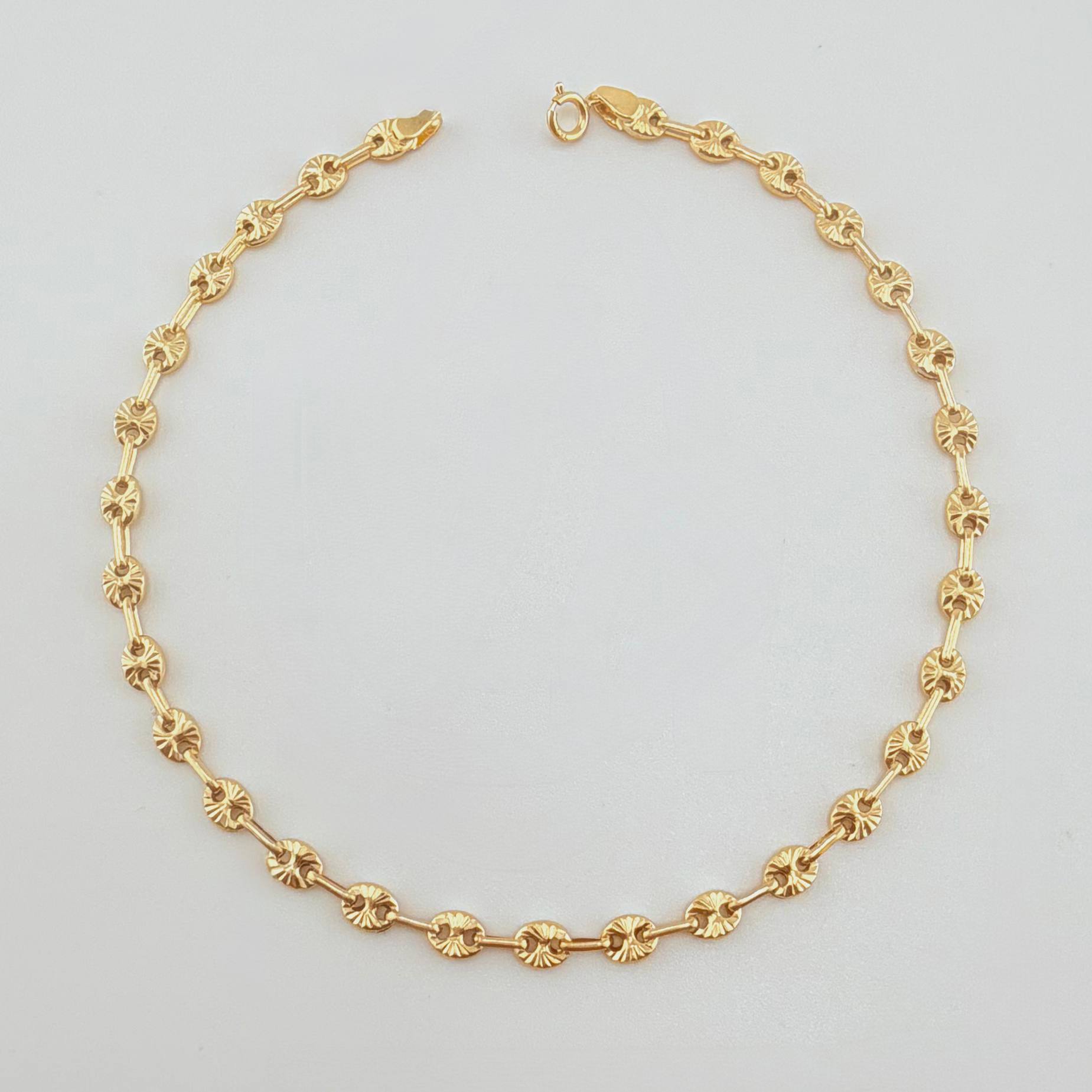 Pulso GC 2.35gr / 19.5cm / 3.2mm Oro Amarillo 18K