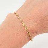 Pulso GC 2.35gr / 19.5cm / 3.2mm Oro Amarillo 18K