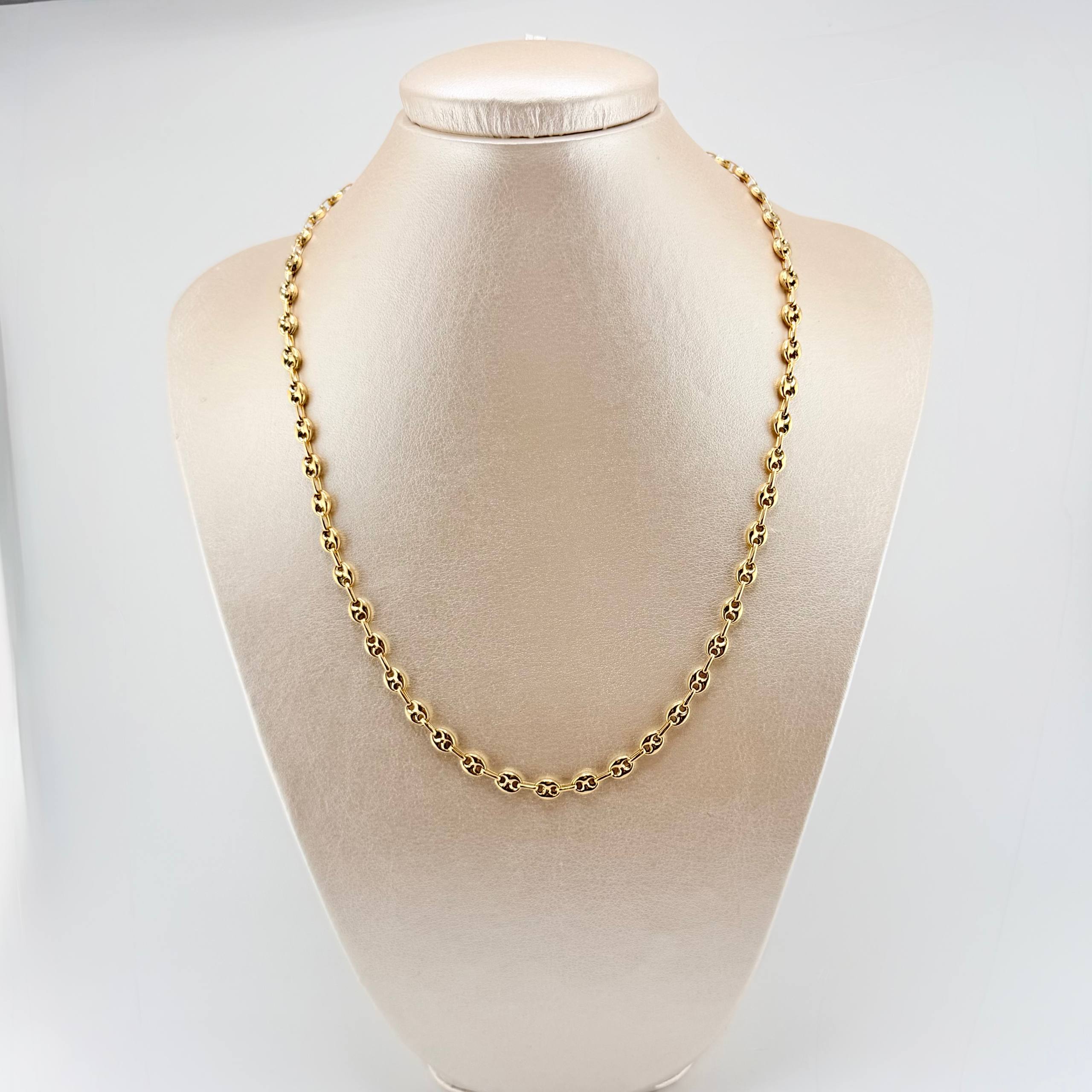 Cadena GC 7.95gr / 50cm / 5mm Oro Amarillo 18K