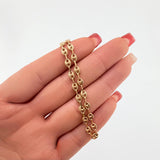 Cadena GC 6.65gr / 50cm / 3.8mm Oro Amarillo 18K