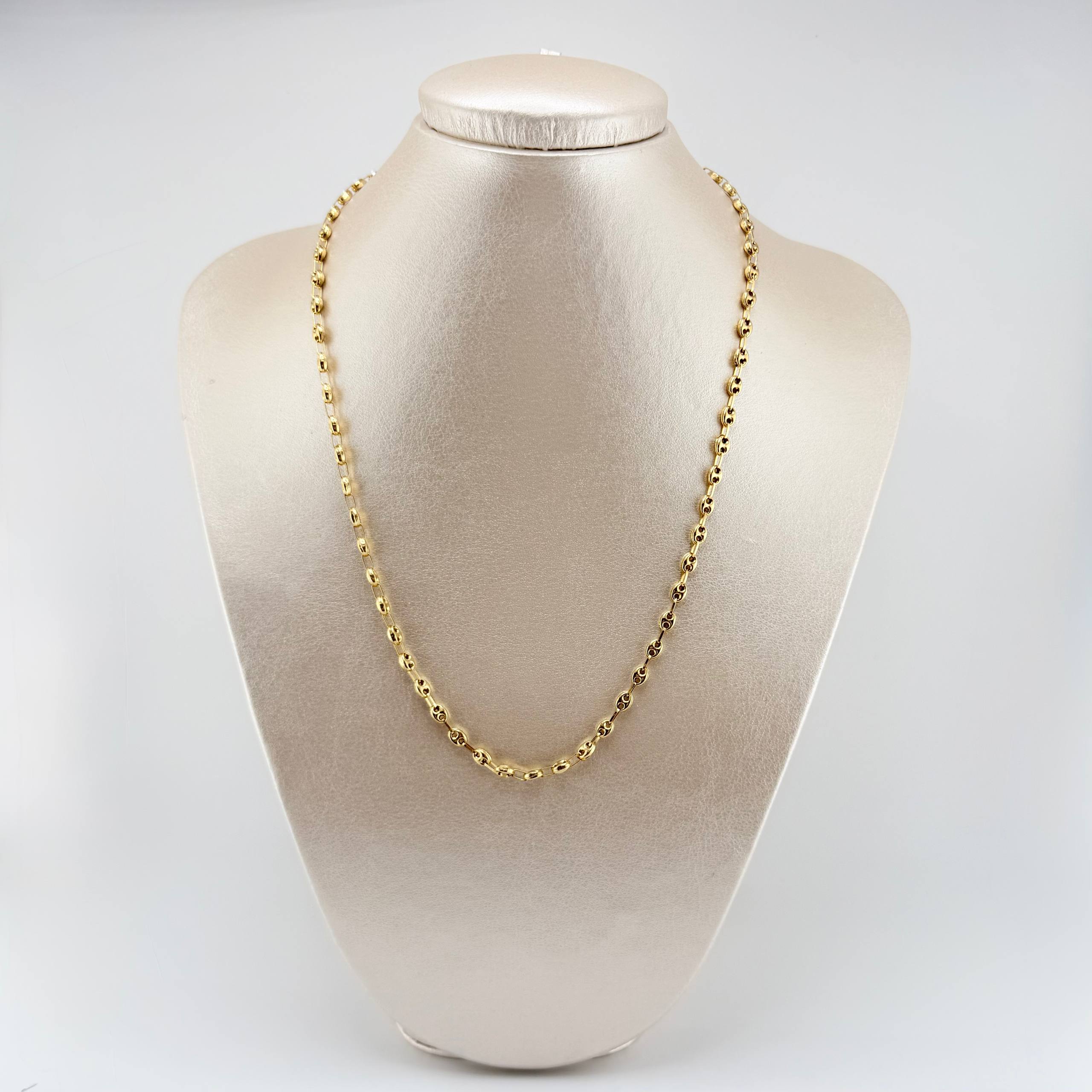 Cadena GC 6.65gr / 50cm / 3.8mm Oro Amarillo 18K