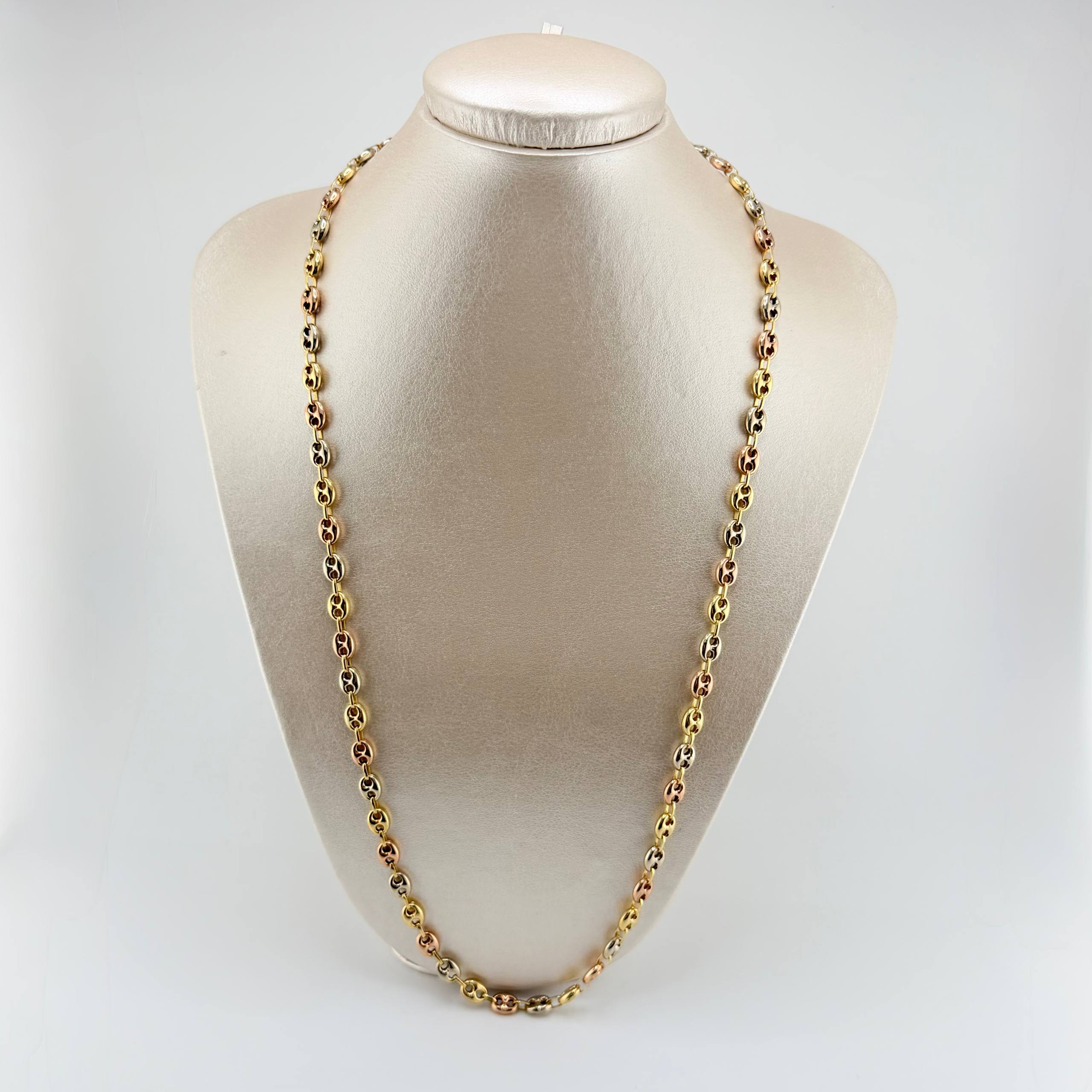 Cadena GC 15.65gr / 65cm / 6.2mm Tres Oros 18K