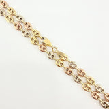 Cadena GC 12gr / 50cm / 6.2mm Tres Oros 18K