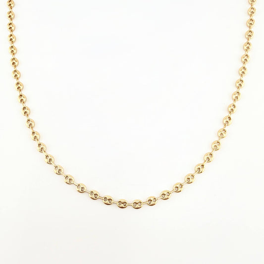 Cadena GC 7.5gr / 50cm / 4.3mm Oro Amarillo 18K