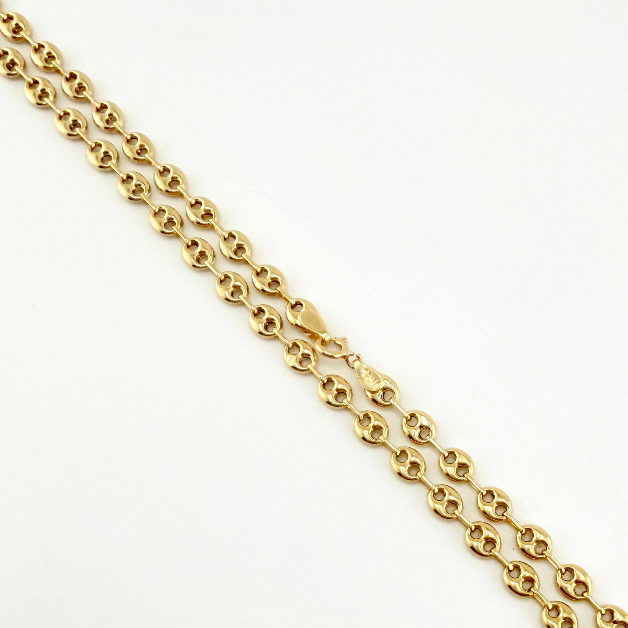 Cadena GC 7.5gr / 50cm / 4.3mm Oro Amarillo 18K