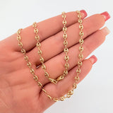 Cadena GC 7.5gr / 50cm / 4.3mm Oro Amarillo 18K