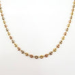 Cadena GC 7.2gr / 65cm / 3.7mm Tres Oros 18K