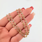 Cadena GC 7.2gr / 65cm / 3.7mm Tres Oros 18K