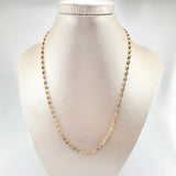 Cadena GC 7.2gr / 65cm / 3.7mm Tres Oros 18K