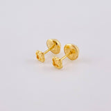 Topos Trebol 0.35 g / 3.7 mm Oro Amarillo 18K