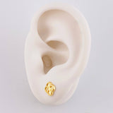 Topos Trebol 0.55 g / 6.95 mm Oro Amarillo 18K