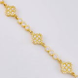 Pulso Trebol Burbujas 11.85 g / 19.6 cm / 9.8 mm Oro Amarillo 18K