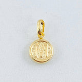Dije Letra M 0.35gr / 1.5cm / Oro Amarillo 18K