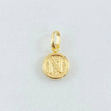 Dije Letra N 0.35gr / 1.5cm / Oro Amarillo 18K