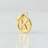 Dije Letra K 0.4gr / 1.4cm / Oro Amarillo 18K