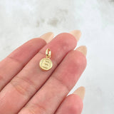 Dije Letra E 0.35gr / 1.5cm / Oro Amarillo 18K