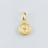 Dije Letra H 0.4gr / 1.5cm / Oro Amarillo 18K
