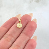 Dije Letra H 0.4gr / 1.5cm / Oro Amarillo 18K