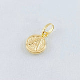 Dije Letra A 0.35gr / 1.5cm / Oro Amarillo 18K