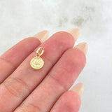 Dije Letra A 0.35gr / 1.5cm / Oro Amarillo 18K