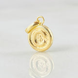 Dije Letra C 0.35gr / 1.5cm / Oro Amarillo 18K