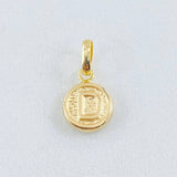 Dije Letra D 0.35gr / 1.5cm / Oro Amarillo 18K