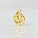 Dije Letra Y 0.4gr / 1.5cm / Oro Amarillo 18K