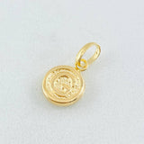 Dije Letra G 0.35gr / 1.4cm / Oro Amarillo 18K