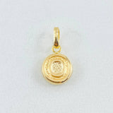 Dije Letra O 0.4gr / 1.5cm / Oro Amarillo 18K