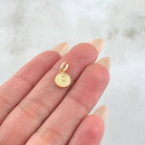 Dije Letra P 0.35gr / 1.5cm / Oro Amarillo 18K