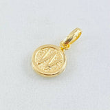 Dije Letra W 0.35gr / 1.5cm / Oro Amarillo 18K