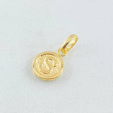 Dije Letra S 0.35gr / 1.5cm / Oro Amarillo 18K
