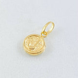 Dije Letra J 0.35gr / 1.5cm / Oro Amarillo 18K