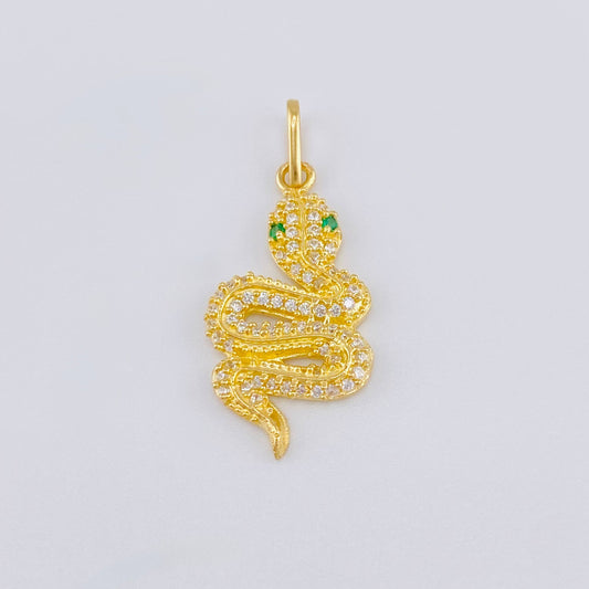 Dije Serpiente 1.85gr / 2.8cm / Oro Amarillo 18K