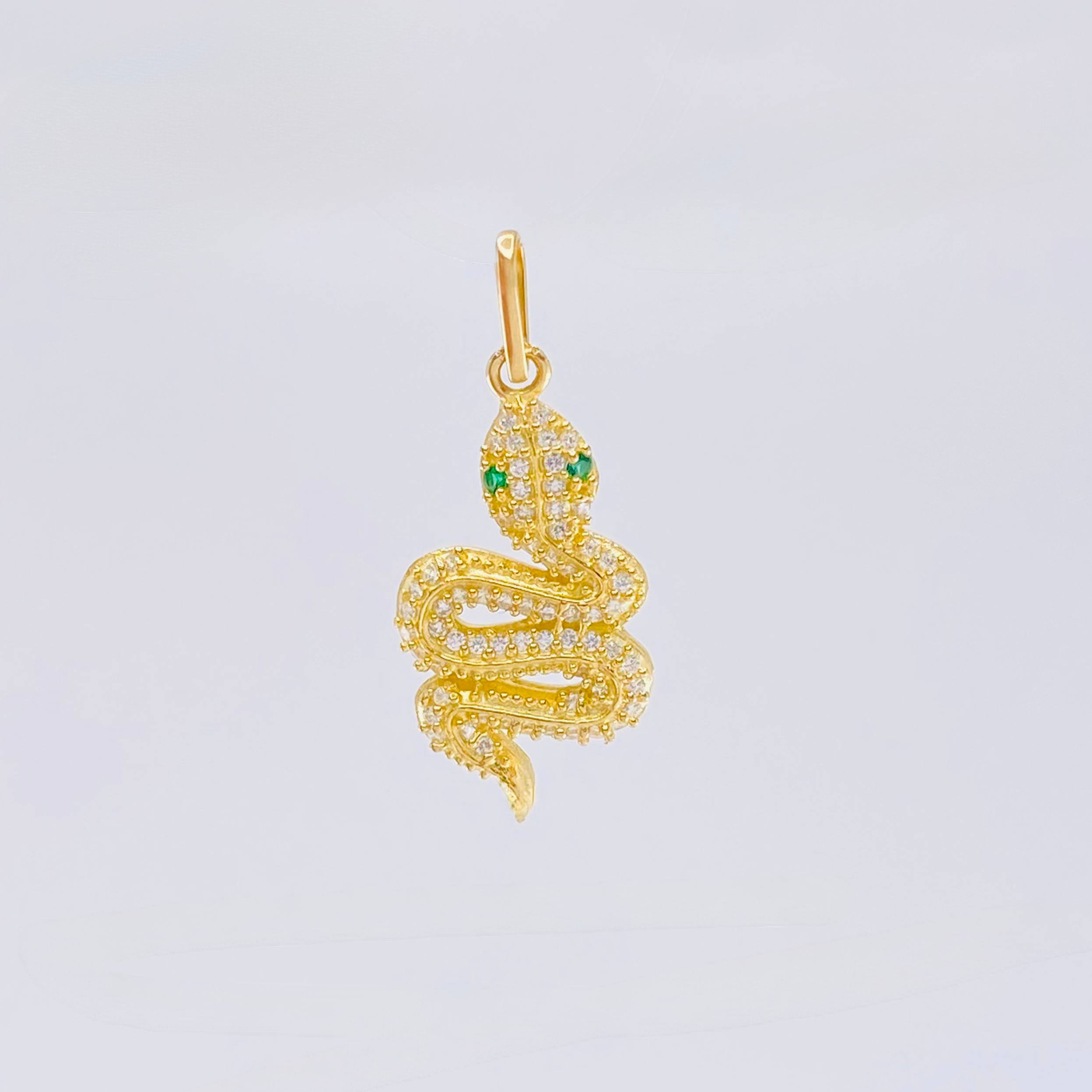 Dije Serpiente 1.85 g / 2,8 cm Oro Amarillo 18K