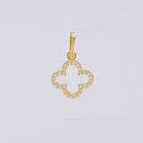 Dije Crúz Suiza 0.65 g / 1,8 cm Oro Amarillo 18K