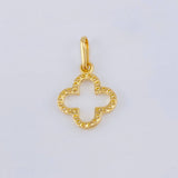 Dije Crúz Suiza 0.65 g / 1,8 cm Oro Amarillo 18K