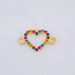 Herraje Silueta Corazón 0.4 g / 1,5 cm Oro Amarillo 18K