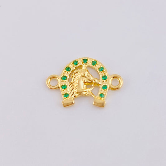 Herraje Herradura Caballo 1.05 g / 1,7 cm Oro Amarillo 18K