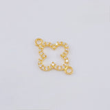 Herraje Crúz Suiza 0.55 g / 1,7 cm Oro Amarillo 18K