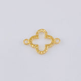 Herraje Cruz Suiza 0.55gr / 1.7cm / Oro Amarillo 18K